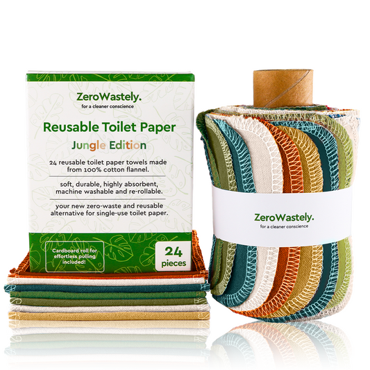 Reusable Toilet Paper (Jungle Edition)
