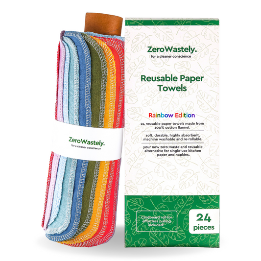 Reusable Paper Towels (Rainbow Edition)