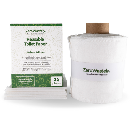 Reusable Toilet Paper (White Edition)